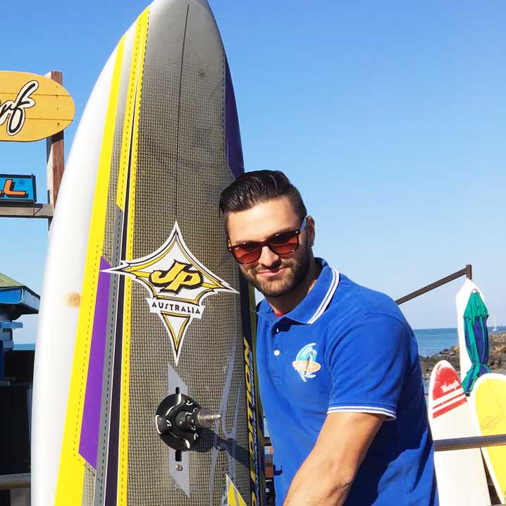 Giorgio Coman, Istruttore windsurf e sup