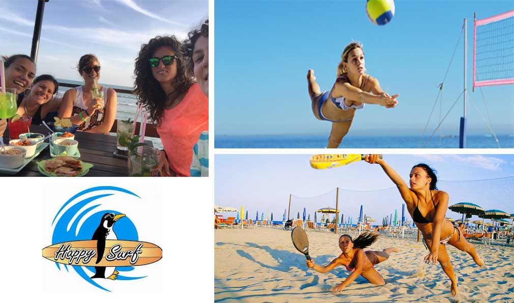 aperitivo e sport happy surf ad ottobre, Ostia Lido